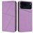 Mobigear Frosted Flip iPhone 17 Pro Max Hülle Klapphülle Geldbörse - Lila