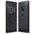 Mobigear Brushed Slim Sony Xperia XZ3 Hülle Flexibles TPU Backcover - Marineblau