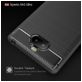 Mobigear Brushed Slim Sony Xperia 10 Plus Hülle Flexibles TPU Backcover - Rot