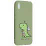 Mobigear Croco HONOR 8S Hülle Flexibles TPU Backcover - Dino