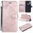 Mobigear Butterfly Huawei P Smart Z Hülle Klapphülle Geldbörse - Roségold