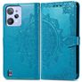 Mobigear Mandala Realme C31 Hülle Klapphülle Geldbörse - Blau