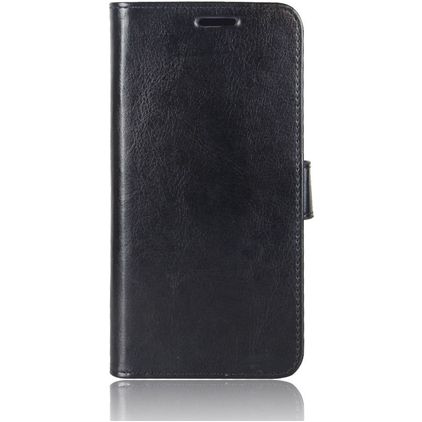 Mobigear Wallet Samsung Galaxy A01 Core Hülle Klapphülle Geldbörse - Schwarz
