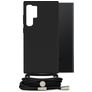 Mobilize Lanyard Gelly Samsung Galaxy S23 Ultra Flexibles TPU Handykette - Schwarz