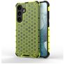 Mobigear Honeycomb Samsung Galaxy S24 Hardcase Backcover Shockproof - Grün