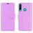 Mobigear Classic Huawei P40 Lite E Hülle Klapphülle Geldbörse - Lila
