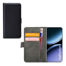 Mobilize Classic Gelly Wallet OnePlus Nord 4 Hülle Klapphülle Geldbörse - Schwarz