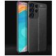Mobigear Luxury Samsung Galaxy S23 Ultra Hülle Flexibles TPU Backcover - Schwarz