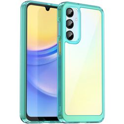 Mobigear Crystal Samsung Galaxy A16 Hardcase Backcover - Blau