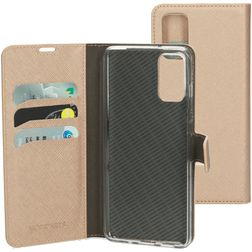 Mobiparts Saffiano Wallet Samsung Galaxy S20 Hülle Klapphülle Geldbörse - Copper