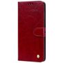 Mobigear Wallet Samsung Galaxy A9 (2018) Hülle Klapphülle Geldbörse - Rot