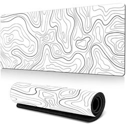 Mobigear Anti-Slip Mauspad - 40 x 90 CM - Abstract Fluid 23