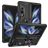 Mobigear Armor Ring Samsung Galaxy Z Fold 4 Hülle Hardcase Backcover Stoßfest mit Ringhalter - Schwarz