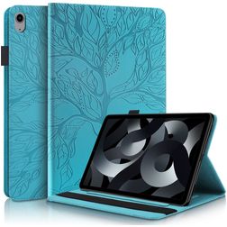 Mobigear Tree iPad 11 (2025) Hülle Klapphülle + Stifthalter - Blau