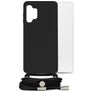Mobilize Lanyard Gelly Samsung Galaxy A13 4G Flexibles TPU Handykette - Schwarz