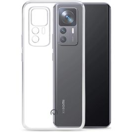 Mobilize Gelly Durchsichtig Xiaomi 12T Hülle Flexibles TPU Backcover - Transparent