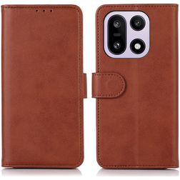 Mobigear Wallet OnePlus 15 Hülle Klapphülle Geldbörse - Braun