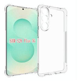 Mobigear Cushion Durchsichtig Samsung Galaxy S26 Plus Hülle Flexibles TPU Backcover - Transparent