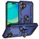 Mobigear Armor Ring iPhone 17 Hülle Hardcase Backcover Stoßfest mit Ringhalter - Blau