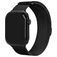 Mobilize RVS Milanaise Apple Watch Armband Magnetverschluss - 42/41/40/38 mm - Schwarz