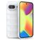 Mobigear Bumpy Google Pixel 10a Hülle Flexibles TPU Backcover - Weiß