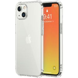 Mobigear Cushion Durchsichtig iPhone 13 Hülle Flexibles TPU Backcover Stoßfest - Transparent