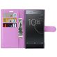 Mobigear Classic Sony Xperia XZ Premium Hülle Klapphülle Geldbörse - Lila