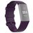 Mobigear Cross Silikon Fitbit Charge 4 Armband Dornschließe - Weinrot