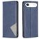 Mobigear Rhombus Slim iPhone Air Hülle Klapphülle - Blau