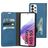 Mobiparts Classic Wallet Samsung Galaxy A53 Hülle Klapphülle Geldbörse - Steel Blue