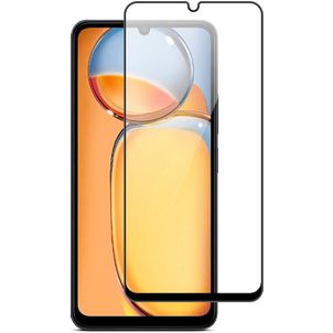 Mobigear Premium Xiaomi Redmi 13C Panzerglas Gehärtetes Glas Displayschutz - Hüllenfreundlich - Schwarz