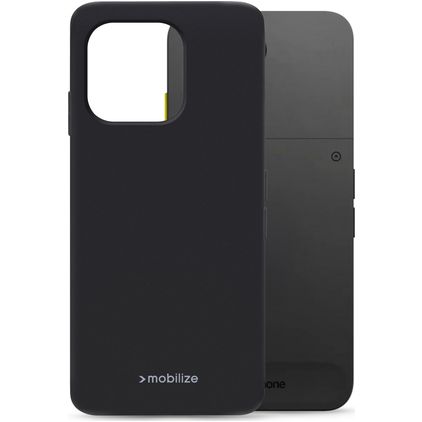 Mobilize Rubber Gelly Fairphone 6 Hülle Flexibles TPU Backcover - Schwarz