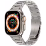 Mobigear Amsterdam Edelstahl Apple Watch Armband Faltschließe - 42/41/40/38 mm - Titan