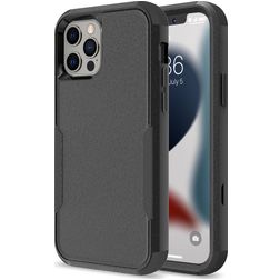 Mobigear Ultra Tough iPhone 14 Pro Max Hülle Hardcase Backcover Stoßfest - Schwarz