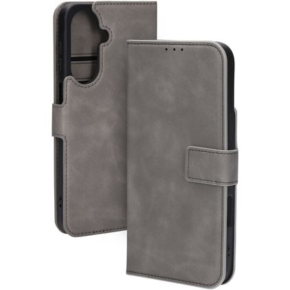 Mobiparts Classic Wallet Samsung Galaxy A27 MagSafe Hülle Klapphülle - Granite Grey