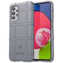 Mobigear Rugged Shield Samsung Galaxy M23 Hülle Flexibles TPU Backcover Stoßfest - Grau