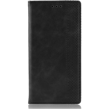 Mobigear Sensation Sony Xperia L3 Klapphülle Portemonnaie - Schwarz