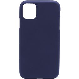 Mobigear Color iPhone 11 TPU (flexibel) Backcover - Schwarz