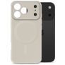 My Style Protective Flex iPhone 17 Pro MagSafe Hülle Flexibles TPU Backcover - Antique White