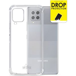My Style Protective Flex Durchsichtig Samsung Galaxy A42 Hülle Flexibles TPU Backcover Stoßfest - Transparent