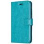 Mobigear Wallet Samsung Galaxy A20e Hülle Klapphülle Geldbörse - Türkis