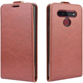 Mobigear LG K51s Hülle Flipcase - Braun