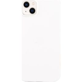 Mobigear Colors iPhone 14 Hülle Flexibles TPU Backcover - Weiß
