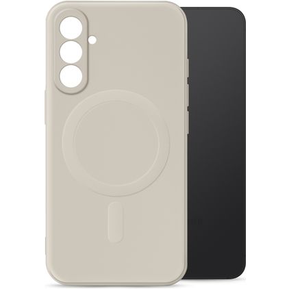 My Style Protective Flex Samsung Galaxy A27 MagSafe Hülle Flexibles TPU Backcover - Antique White