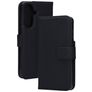 Mobiparts Wallet Samsung Galaxy A57 Hülle Echtes Leder Klapphülle Geldbörse - Schwarz