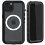 Mobilize Waterproof iPhone 15 Wasserfest MagSafe Hardcase Backcover - Schwarz