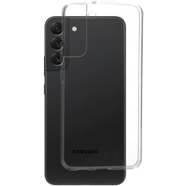 Mobiparts Classic Durchsichtig Samsung Galaxy S22 Plus Hülle Flexibles TPU Backcover - Transparent
