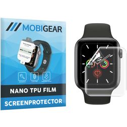 Mobigear Apple Watch - 44 mm Hydrogel TPU Displayschutz - Hüllenfreundlich