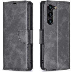 Mobigear Excellent Samsung Galaxy S25 Plus Hülle Klapphülle Geldbörse - Schwarz