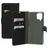 Mobiparts Saffiano Wallet Samsung Galaxy A42 Hülle Klapphülle Geldbörse - Schwarz